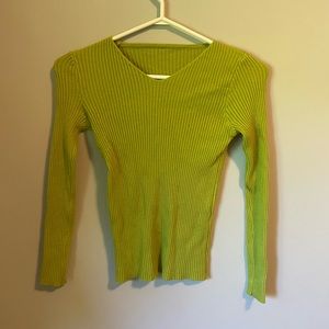 Brandless green shirt